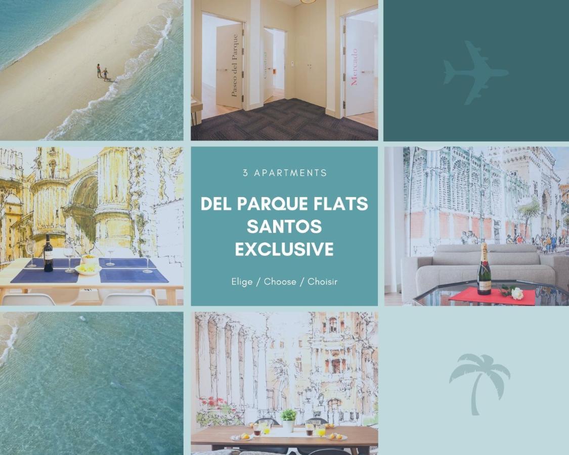 Del Parque Flats Santos Exclusive Lejlighed Málaga Eksteriør billede